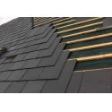 Ink Black Slate Roof Tiles Chinese Weathering Roof Slates Lightweight Roof Tiles for sale