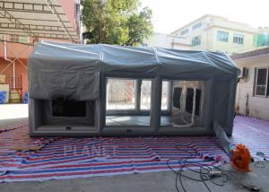 Best PVC Tarpaulin Outdoor Inflatable Spray Booth Garage Tent Customized Size wholesale