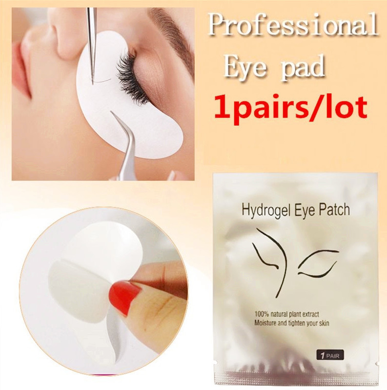 Cheap Thin Hydrogel Eye Patch for Eyelash Extension Under Eye Patches Lint Free Gel Pads Moisture Eye Mask for sale