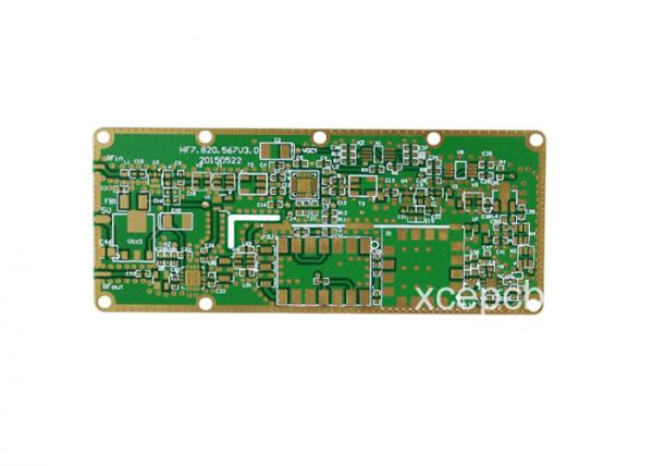Cheap 1OZ Multi-layer Fr4 PCB 2 Layer / Copper Clad PCB Board With ENIG Surface Finish for sale