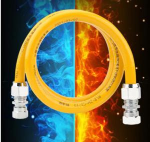 Best SS304 Gas Flexible Hose , DN15 Stainless Flexible Gas Line Socket Connectors wholesale