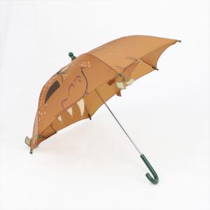 Best 19 Inch Fox Kids Rain Umbrella 190T Polyester Toddler Boy Umbrella Logo Customize wholesale