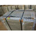 Fish Tail Galvanized Steel Walkway Grating Iron Material High Strength for sale