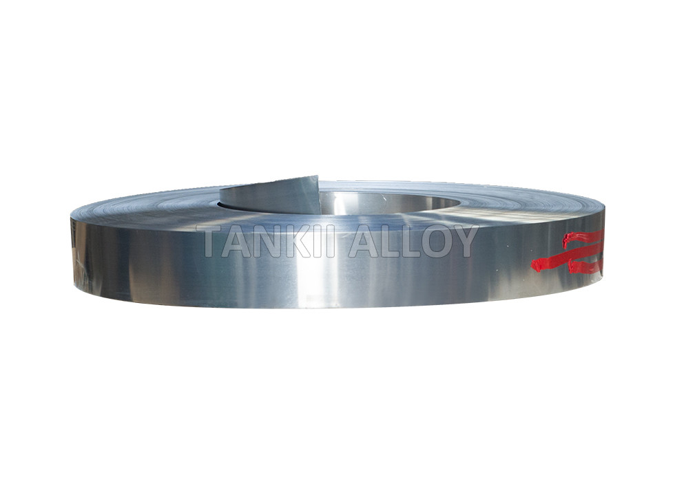 Best Excellent Elasticity Flat Copper Nickel Alloy Wire Resistance Strip With Bright Surface wholesale
