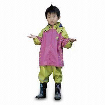 Best Kid's Rainset and Boots with 100% Cotton Jersey Lining wholesale