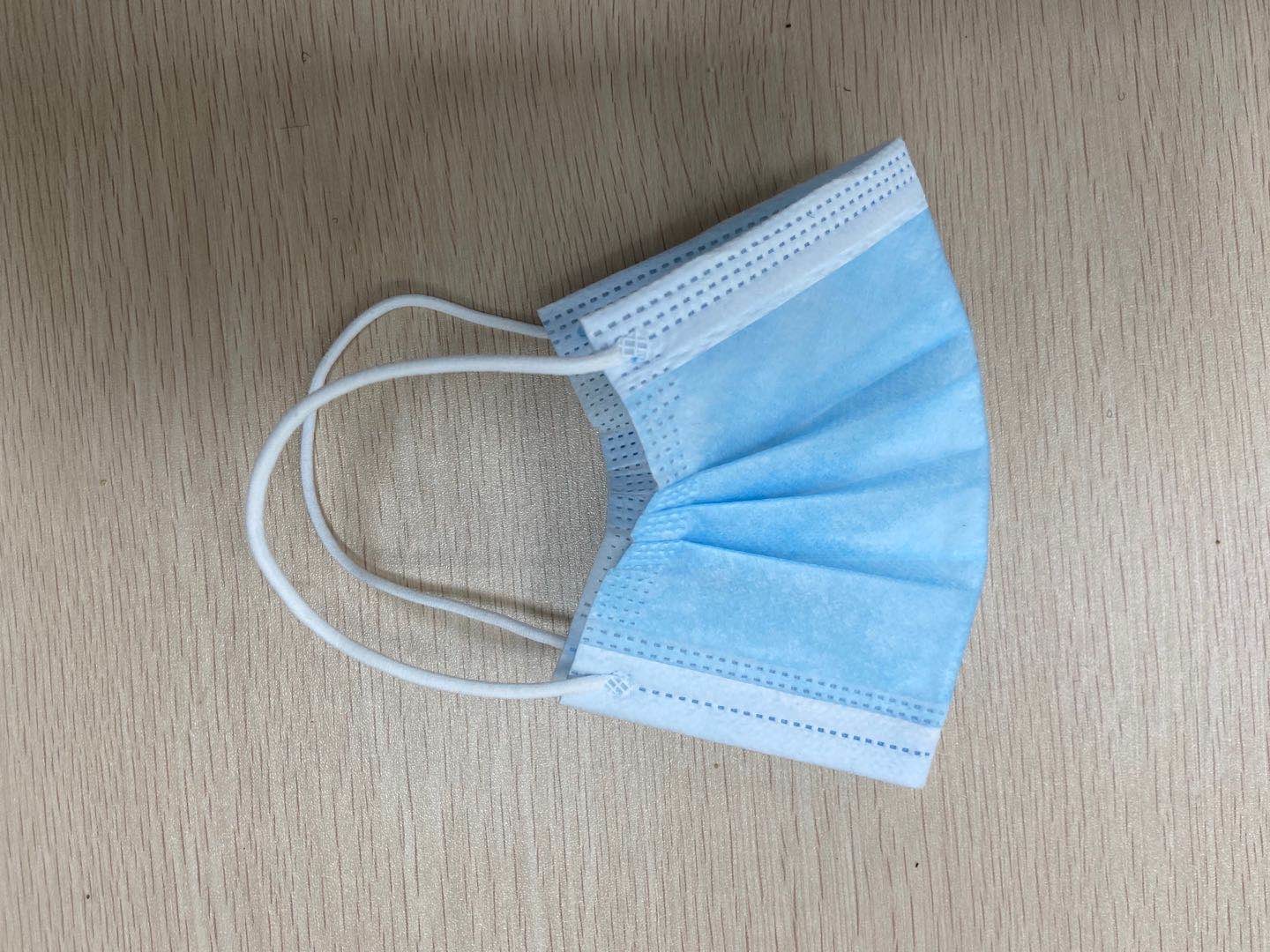 Best Non Woven Civil Earloop Face Mask 1 Ply Meltblown / 2 Ply Nonwoven Material wholesale