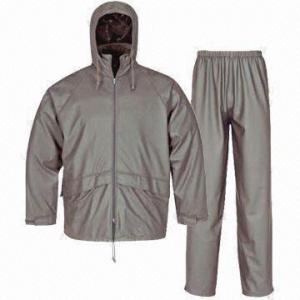 Best PU Rainwear for Adults, Waterproof 3,000mm, Jacket and Pants wholesale