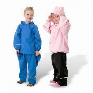 Best PU Children's Rainwear, Various Styles are Available wholesale