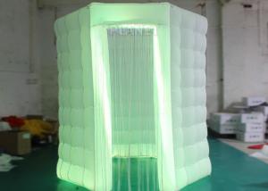 Best White Octagon Photo Booth Tent Reinforce 210 D Oxford Material Easy Assembly wholesale