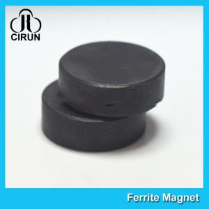 Best Y30BH Disc Shape Ferrite Magnet , Round Disk Magnets Dia 18mm * 5mm wholesale