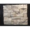 White Wood Grain Marble Stone Veneer with Steel Wire Back,White Ledger Wall for sale