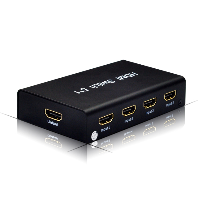 Buy cheap mini HDMI 5x1 switcher 1.3v from wholesalers