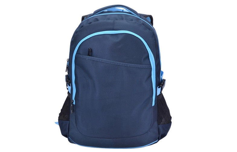 Best Polyester Children School Bag , Cute Style Blue / Black School Book Bags wholesale