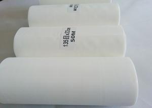 China Monofilament Polyester Screen Mesh Anti Static Yellow/White Polyester Tensile Strength on sale