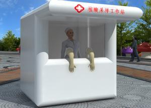 Best Air Sealed Mobile Fast Set Up Inflatable Nucleic Acid Booth Sampling Cabin Workstation wholesale