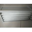 Polyester Fiber Metal Frame Panel Pleated Air Filters Primary Efficiency for sale