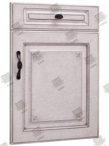 Best Moistureproof White Wooden Moulded Doors With Lock , Handle And Hinges wholesale