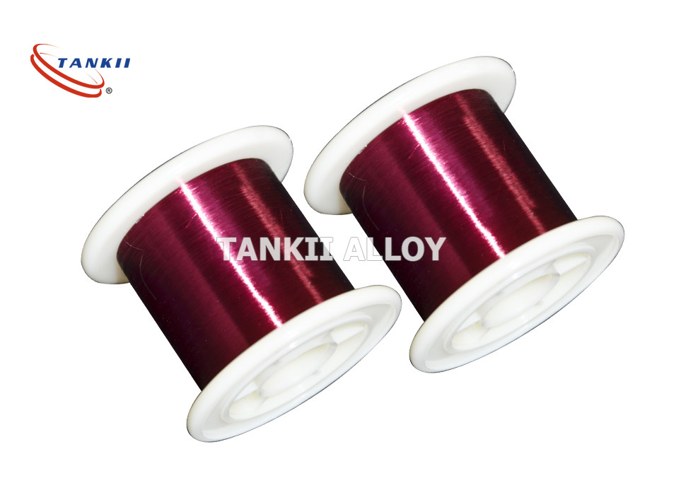 Best Red Color 0.1mm Enameled Winding Wire Polyester Insulation wholesale