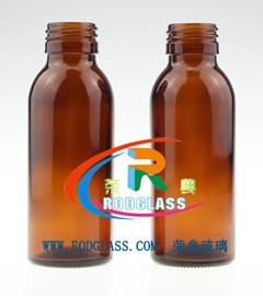 100ml amber pharmaceutical glass bottle for syrup