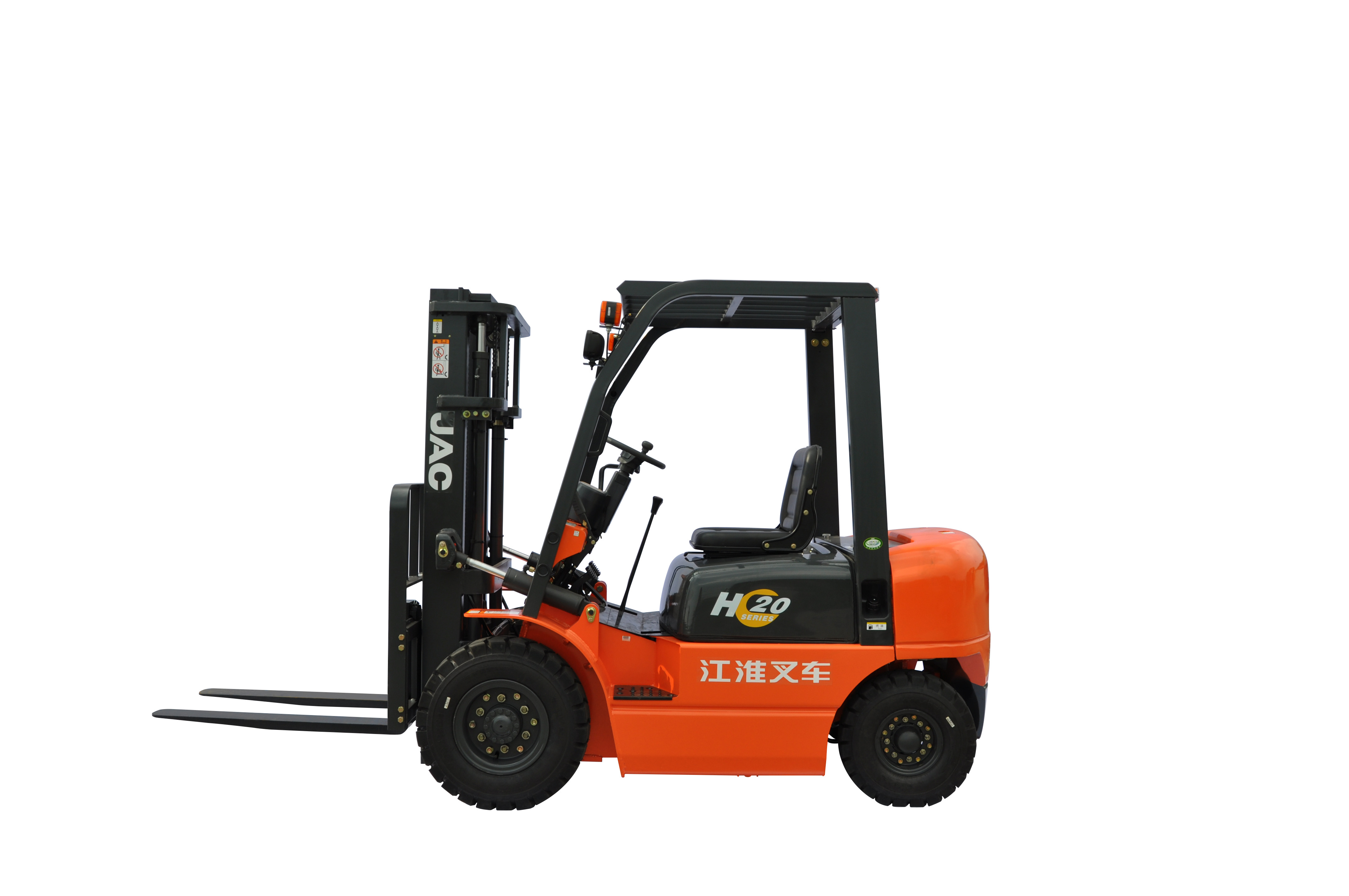 Best JAC Diesel Forklift Truck , Lifted Diesel Trucks With Excellent Manoeuvrability wholesale