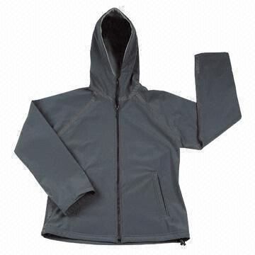 Best Softshell Nylon Jacket with Draping, Polyester Inside and YKK Zipper wholesale