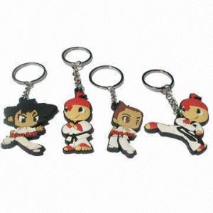 Best 3D Keychain, Made of PVC  wholesale