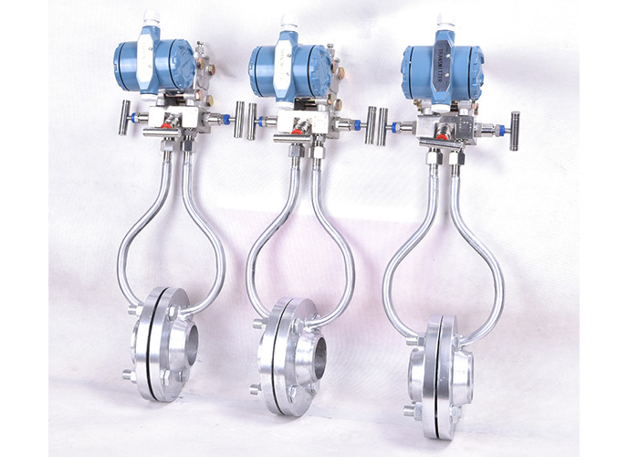 Best Stainless Steel Pipe High Pressure Air Flow Meter , Integration Orifice Flowmeter wholesale