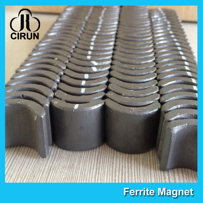 Best Industrial Ferrite Arc Magnet For PMSM Motor ROHS SGS ISO9001 Certification wholesale