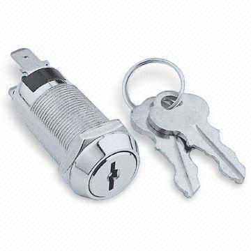 Best Flat Key Wafer Zinc Alloy Lock for Security System, with Brass Terminal wholesale