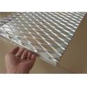 Decorative Woven Expanded Aluminium Mesh Light Weight Facade Cladding for sale