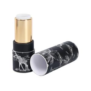 Best Flat Top Paper Lipstick Tube Mini Empty Lipstick Case CMYK Printing For Promotion wholesale