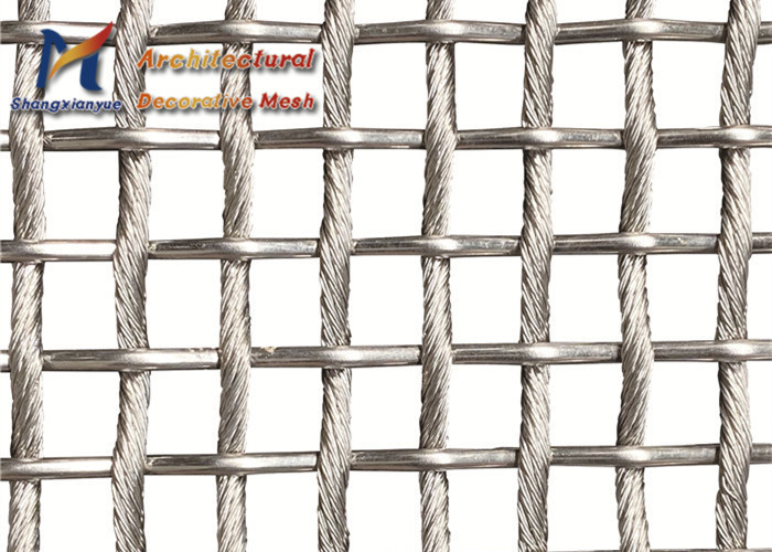 Best Club Dividers Architectural Cable Mesh SS316 Wire Mesh Railing Infill Panels wholesale