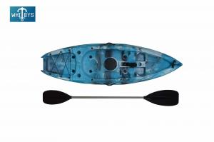 Best Professional Plastic Kids Sit On Kayak 5mm Hull Thickness with carry handle wholesale
