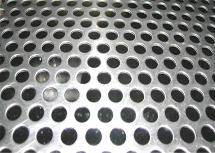 Beauty Round Hole Shape Perforated Steel Mesh Sheets Galvanized 5-10mm Diameter for sale