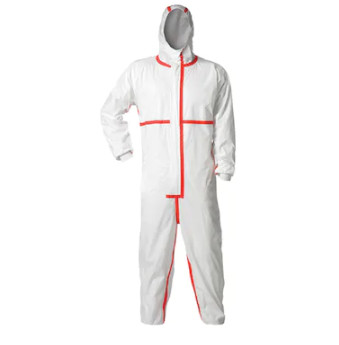 Best Liquid Proof Disposable Protective Clothing , Unisex Disposable Isolation Gowns wholesale