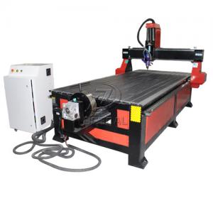Best 4*8 Feet 4 Axis Wood CNC Router with Underneath Rotary Axis/Mach3 Control wholesale