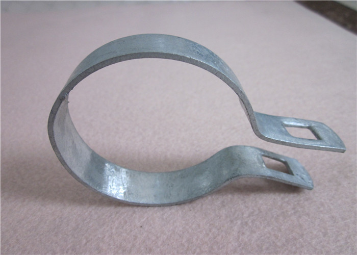 OEM 75mm 2-3/8'' Chain Link Brace Band On Round Post for sale