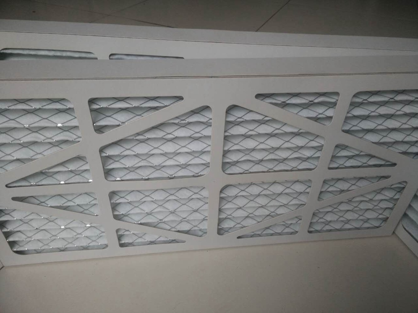 11kw Air Purifier Media Paper Plate Frame Filter 24*24*2 For Large Rooms for sale