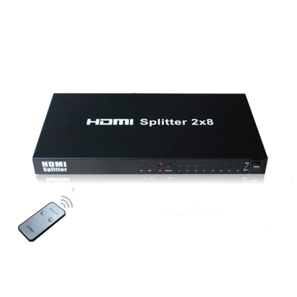 Best HDMI 2x8 splitter 3D 1080P wholesale