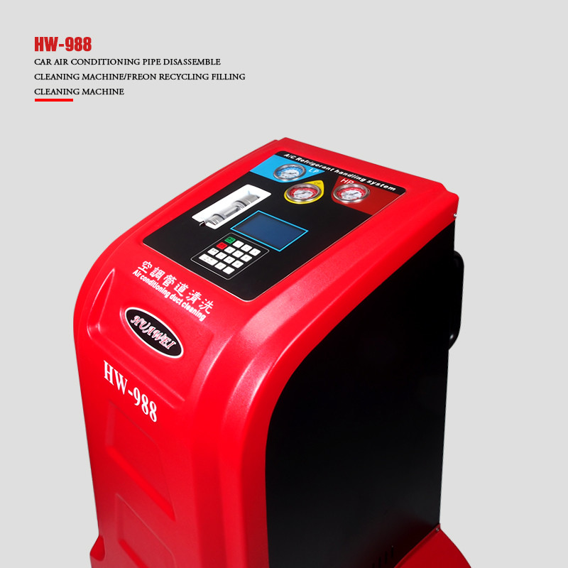 Best Pipe Cleaning 1HP R134a Refrigerant Recovery Machine With Condenser wholesale