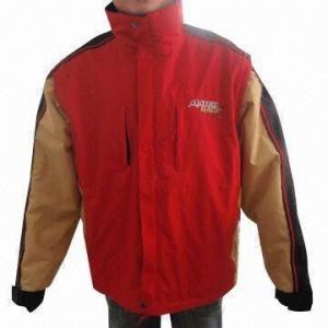 Best Men's Ski Jacket with 190T Polyester Lining and SBS Zippers wholesale