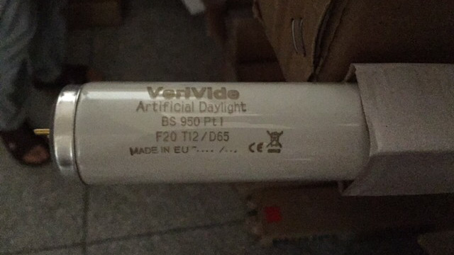 Best VeriVide D65 Light Lamp Tube F20T12/D65 60cm Artifical Daylight Made in EU BS 950 wholesale