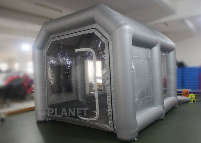 Best Eco - Friendly Small Mobile Inflatable Spray Booth Easy To Install CE UL EN14960 wholesale