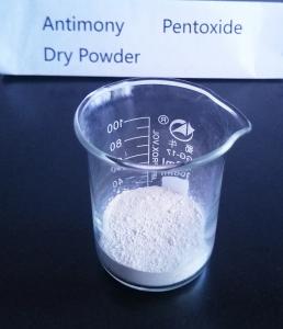 Best 3 - 5μM Average Particle Size Antimony Pentoxide Dry Powder Poorly Soluble In Water wholesale