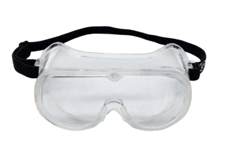 Best Fully Enclosed Medical Safety Goggles High Transmittance With Elastic Strap wholesale