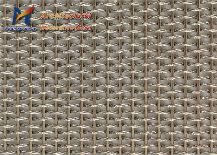 Best 20m SS316 Architectural Cable Mesh Cladding Railing Infill Panels wholesale