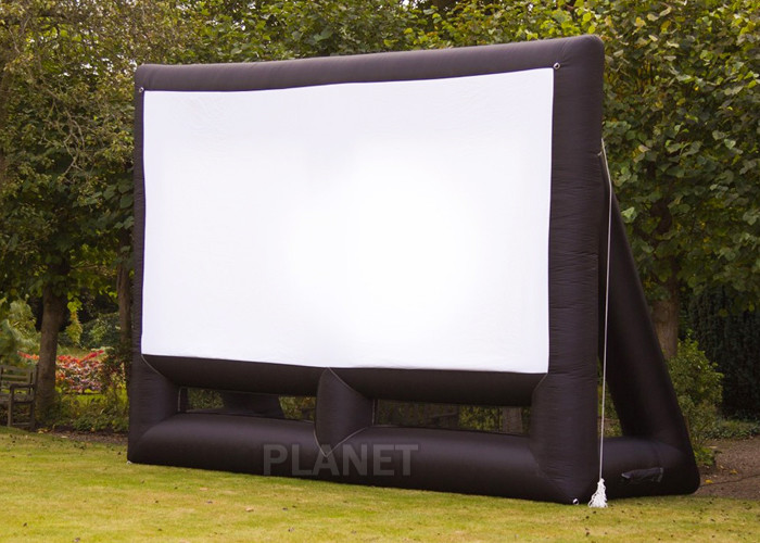Best Custom 6 Meter Inflatable Cinema Screen Flame Retardant For Parties / Weddings wholesale