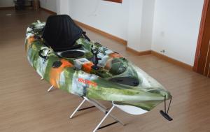 Best 2.7M Sit On Top Short Recreational Touring Kayak  Army Camo Painted Open Hull wholesale