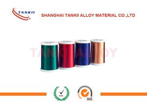 Best Eureka Nicr Alloy Wire 0.018mm Insulation Enamelled Wire Modified Polyester Resistant wholesale