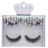 Buy cheap best eyelashes private label 3 pairs new designs faus mink strip eyelashes false from wholesalers